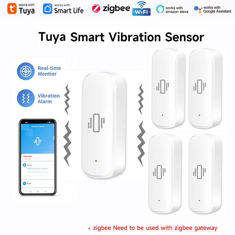 Tuya WiFi Zigbee Akıllı Titreş - Home Assistant Tuya incelemesi ve fiyatı