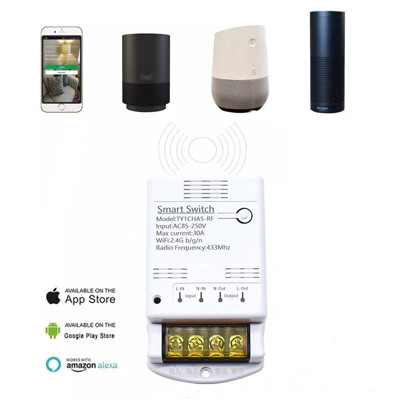Wifi 30A Röle Modülü 85-250V 2 - Tuya 4 Channel incelemesi ve fiyatı