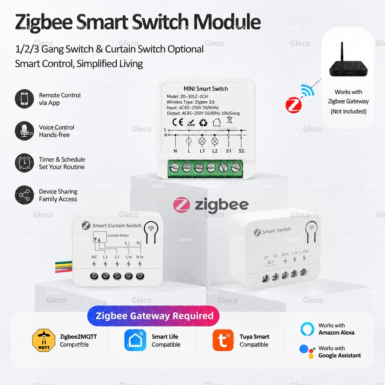 Zigbee Anahtar Modülü Extreme  - Tuya 4 Channel incelemesi ve fiyatı