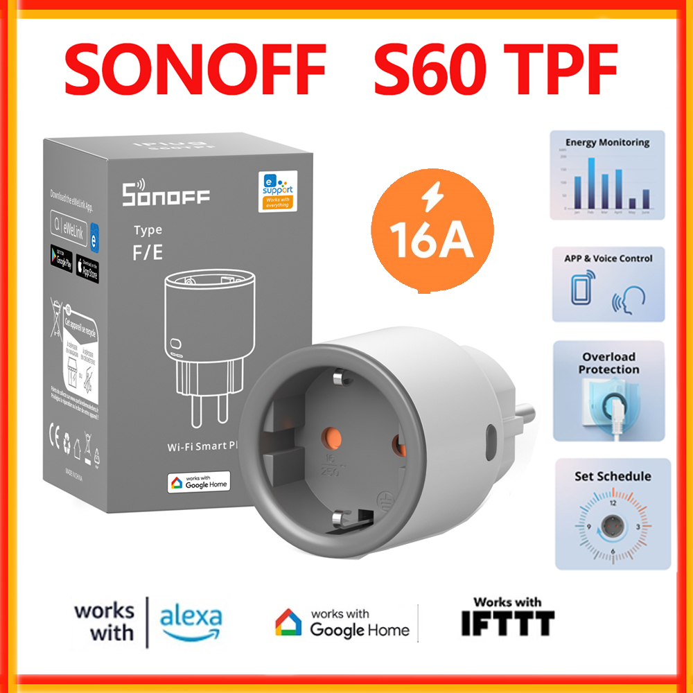 SONOFF S60 TPF AB Wifi Akıllı  - Sonoff Basic incelemesi ve fiyatı
