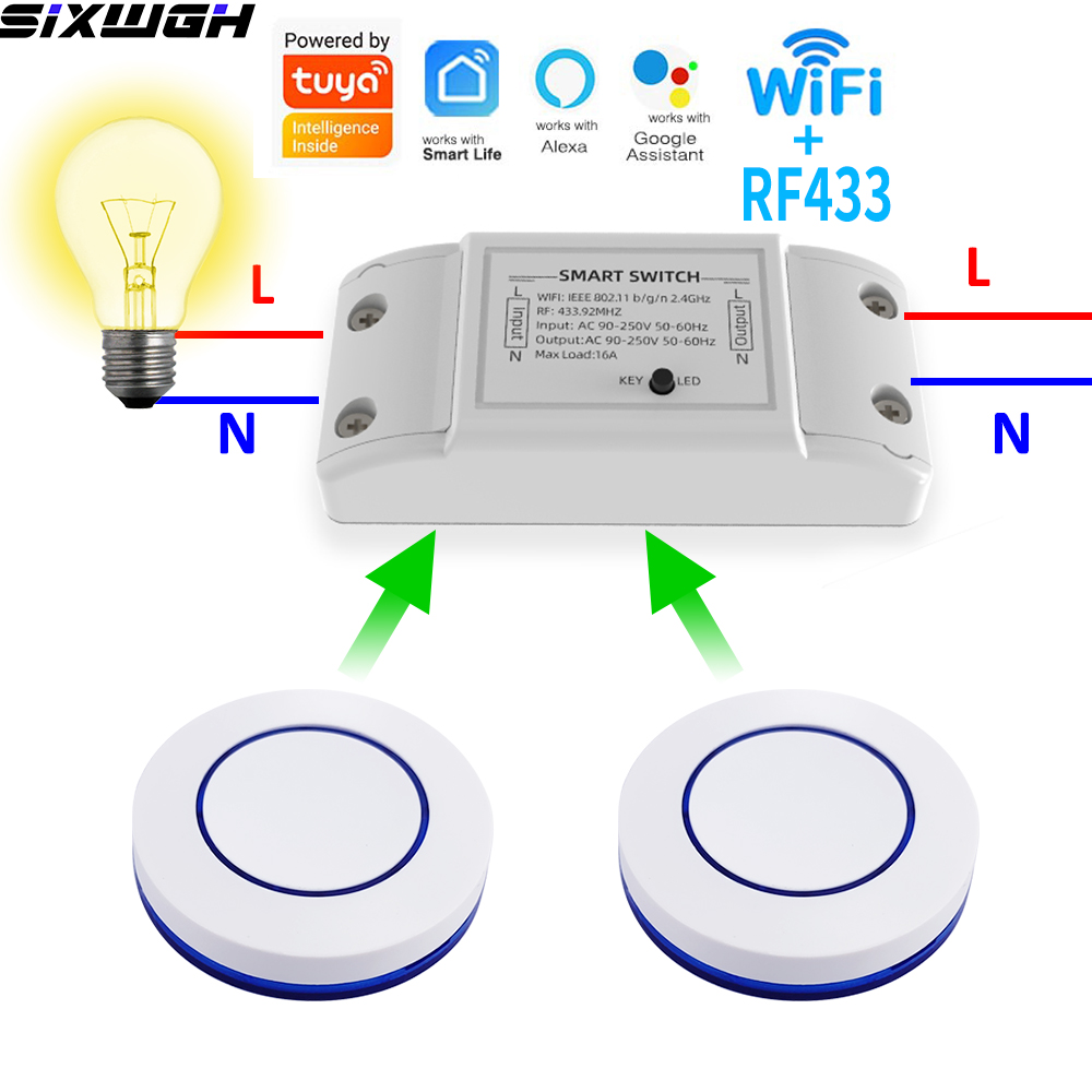 16A WiFi Tuya Akıllı Anahtar K - Smart Relay Tuya incelemesi ve fiyatı