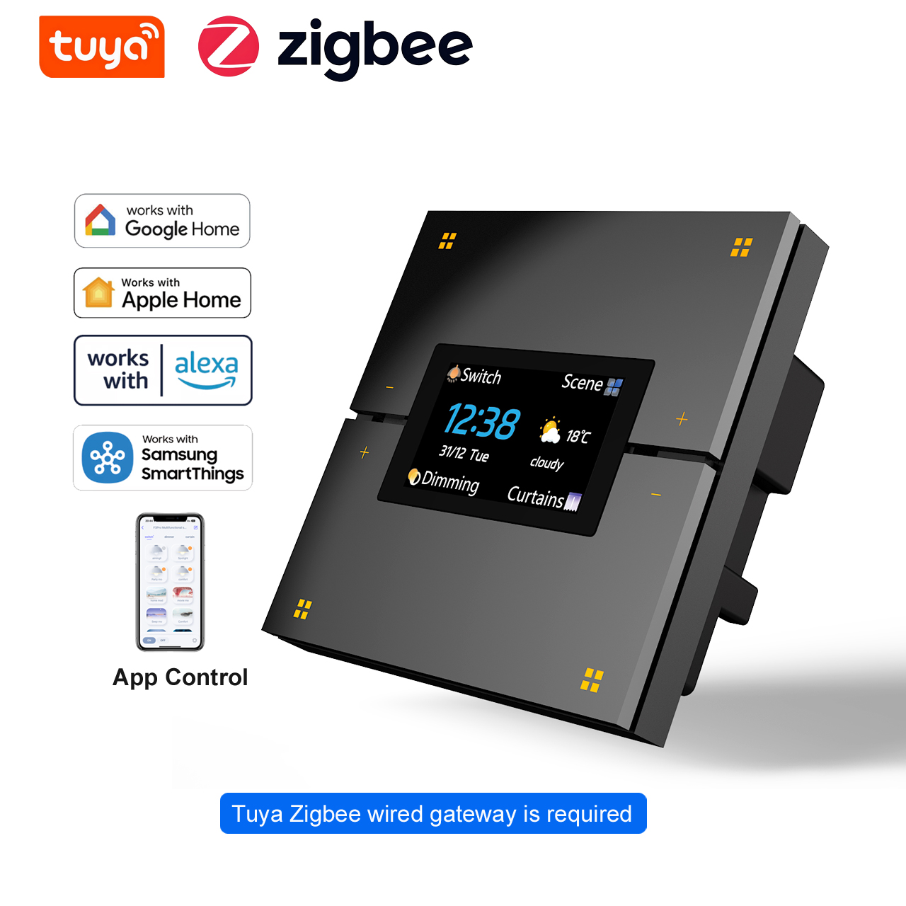 M9 Pro 8 Düğmeli İngiliz Tipi  - Smart Relay Tuya incelemesi ve fiyatı