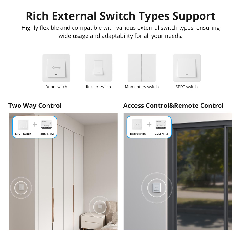 SONOFF ZBMINIR2 Extreme Zigbee - Sonoff Basic incelemesi ve fiyatı