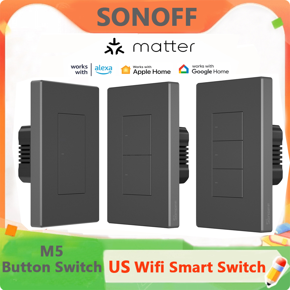 Sonoff M5 120 1C 2C 3C Matter  - Sonoff Basic incelemesi ve fiyatı