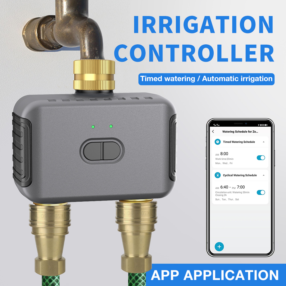 Tuya 2 Bölge Sulama Zamanlayıc - Tuya Smart incelemesi ve fiyatı